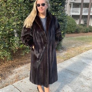 Full length Mink coat Reichlin Ellin Levin Connecticut